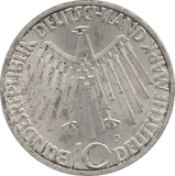 1972 SILVER 10 MARKS GERMANY - SILVER WORLD COINS - Cambridgeshire Coins