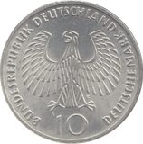 1972 SILVER 10 MARKS GERMANY - WORLD SILVER COINS - Cambridgeshire Coins