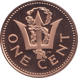1973 1 CENT BARBADOS (PROOF) - WORLD COINS - Cambridgeshire Coins