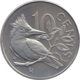 1973 10 CENTS BRITISH VIRGIN ISLANDS (PROOF) - WORLD COINS - Cambridgeshire Coins