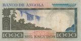 1973 1000 ESCUDOS BANKNOTE ANGOLA REF 553 - World Banknotes - Cambridgeshire Coins