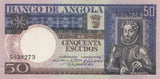1973 50 ESCUDOS BANKNOTE ANGOLA ( REF 309 ) - World Banknotes - Cambridgeshire Coins