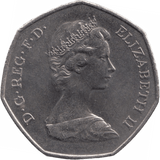 1973 CIRCULATED 50P EEC ENTRY RING OF HANDS - 50P CIRCULATED - Cambridgeshire Coins