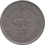 1973 DOLLAR HONG KONG - WORLD COINS - Cambridgeshire Coins
