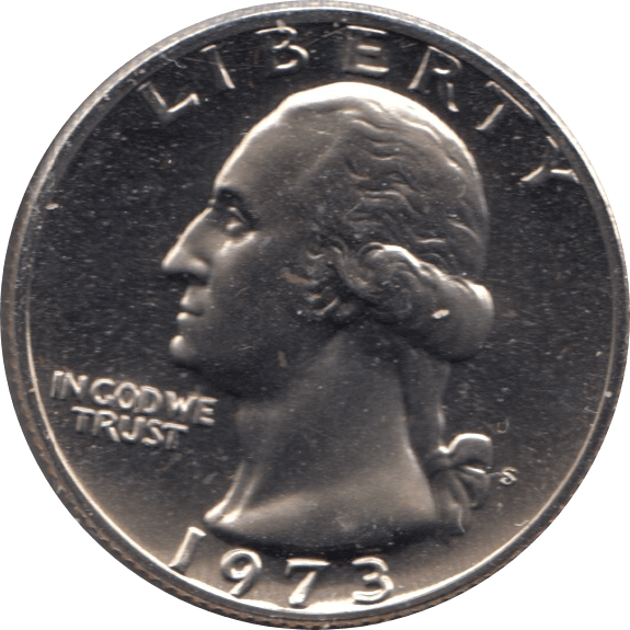 1973 QUARTER DOLLAR USA ( PROOF ) - WORLD COINS - Cambridgeshire Coins