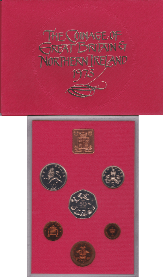 1973 ROYAL MINT PROOF SET - ROYAL MINT PROOF SET - Cambridgeshire Coins