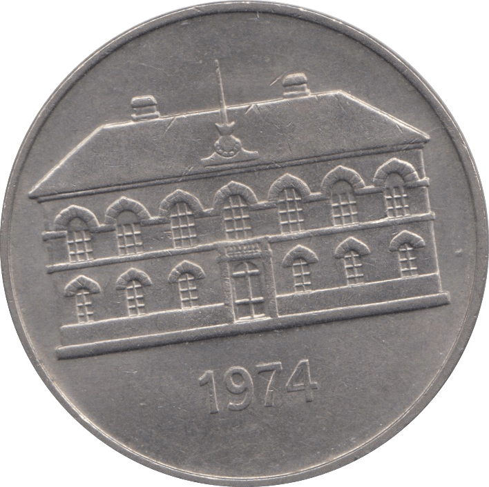1974 50 KRONUR ICELAND - WORLD COINS - Cambridgeshire Coins