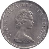 1974 FALKLAND ISLANDS 10 PENCE - WORLD COINS - Cambridgeshire Coins