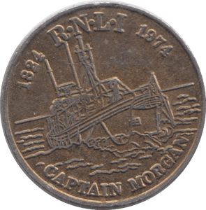 1974 GRACE DARLING CAPTAIN MORGAN R.N.L.I MEDALLION - MEDALLIONS - Cambridgeshire Coins