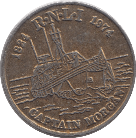 1974 GRACE DARLING CAPTAIN MORGAN R.N.L.I MEDALLION - MEDALLIONS - Cambridgeshire Coins