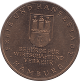 1974 HAMBERG COMMEMORATIVE MEDALLION - WORLD COINS - Cambridgeshire Coins