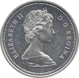 1974 SILVER CANADA COMMEMORATIVE DOLLAR - WORLD COINS - Cambridgeshire Coins