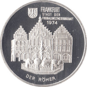 1974 SILVER PROOF GERMANY MEDALLION - SILVER WORLD COINS - Cambridgeshire Coins