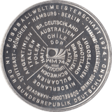 1974 SILVER PROOF GERMANY MEDALLION - SILVER WORLD COINS - Cambridgeshire Coins