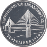 1974 SILVER PROOF GERMANY MEDALLION - SILVER WORLD COINS - Cambridgeshire Coins