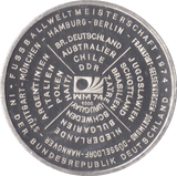 1974 SILVER PROOF GERMANY MEDALLION - SILVER WORLD COINS - Cambridgeshire Coins