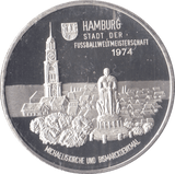 1974 SILVER PROOF GERMANY MEDALLION - SILVER WORLD COINS - Cambridgeshire Coins