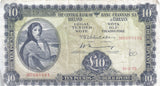 1975 £10 CENTRAL BANK OF IRELAND IRELAND BANKNOTE REF 110 - Irish Banknotes - Cambridgeshire Coins