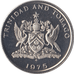1975 10 CENTS TRINIDAD AND TOBAGO PROOF - WORLD COINS - Cambridgeshire Coins