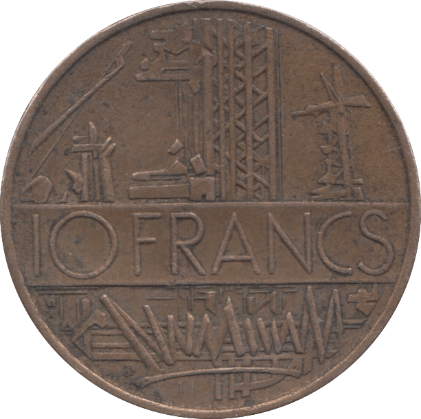 1975 10 FRANCS FRANCE - WORLD COINS - Cambridgeshire Coins