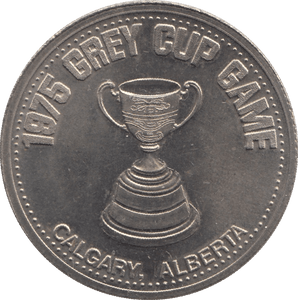 1975 CANADA CALGARY CENTENNIAL DOLLAR TOKEN - WORLD COINS - Cambridgeshire Coins