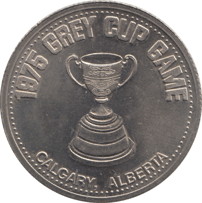 1975 CANADA CALGARY CENTENNIAL DOLLAR TOKEN - WORLD COINS - Cambridgeshire Coins