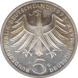 1975 GERMANY SILVER 5 MARKS ( UNC ) - SILVER WORLD COINS - Cambridgeshire Coins