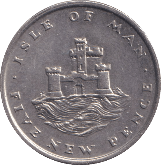 1975 NEW PENCE ISLE OF MAN - WORLD COINS - Cambridgeshire Coins