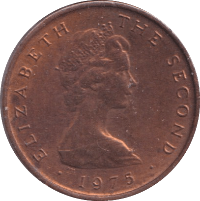 1975 NEW PENNY ISLE OF MAN - WORLD COINS - Cambridgeshire Coins