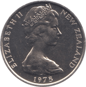 1975 NEW ZEALAND 10 CENTS ( UNC ) - WORLD COINS - Cambridgeshire Coins