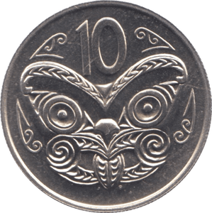 1975 NEW ZEALAND 10 CENTS ( UNC ) - WORLD COINS - Cambridgeshire Coins