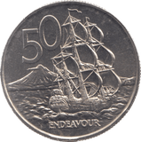 1975 NEW ZEALAND 50 CENTS ( UNC ) - WORLD COINS - Cambridgeshire Coins
