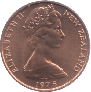 1975 NEW ZEALAND ONE CENT ( UNC ) - WORLD COINS - Cambridgeshire Coins