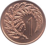 1975 NEW ZEALAND ONE CENT ( UNC ) - WORLD COINS - Cambridgeshire Coins