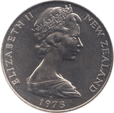 1975 NEW ZEALAND ONE DOLLAR ( UNC ) - WORLD COINS - Cambridgeshire Coins