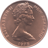 1975 NEW ZEALAND TWO CENTS ( UNC ) - WORLD COINS - Cambridgeshire Coins