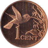 1975 ONE CENT TRINIDAD AND TOBAGO PROOF - WORLD COINS - Cambridgeshire Coins