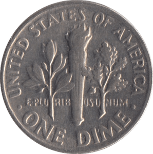 1975 ONE DIME USA - SILVER WORLD COINS - Cambridgeshire Coins