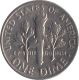 1975 ONE DIME USA - SILVER WORLD COINS - Cambridgeshire Coins