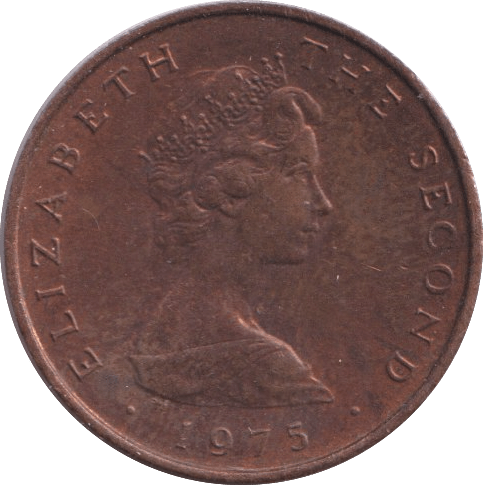 1975 PENNY ISLE OF MAN - WORLD COINS - Cambridgeshire Coins