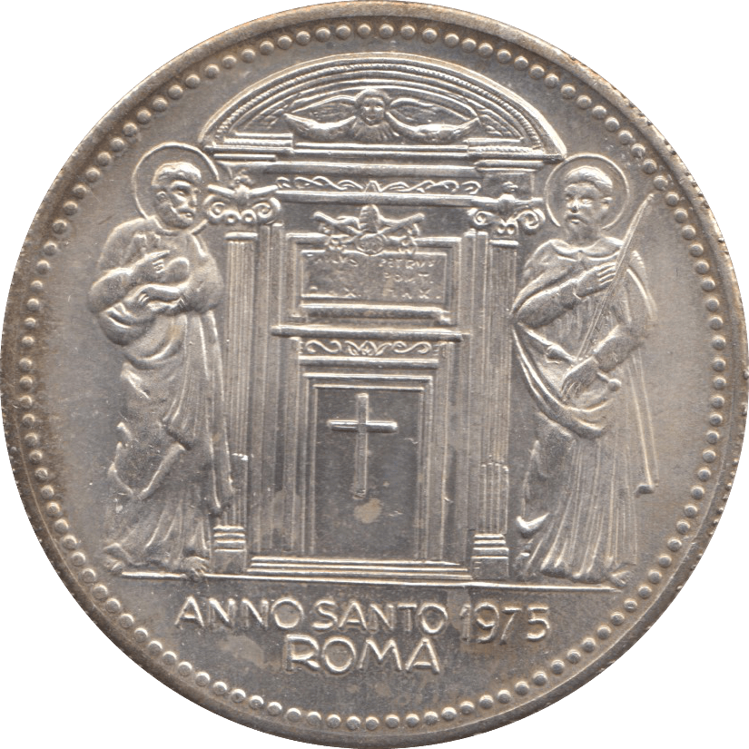 1975 SILVER MEDAL ITALY - SILVER WORLD COINS - Cambridgeshire Coins