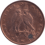1975 TWO NEW PENCE ISLE OF MAN - WORLD COINS - Cambridgeshire Coins