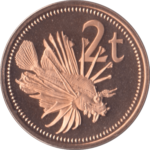 1975 TWO TOEA PAPUA NEW GUINEA WORLD COINS Cambridgeshire Coins ...