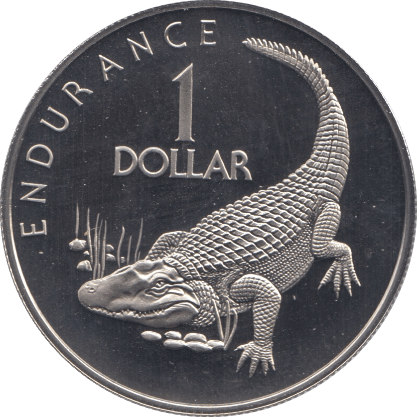 1976 1 DOLLAR GUYANA (PROOF) - WORLD COINS - Cambridgeshire Coins