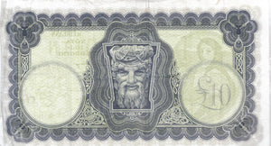 1976 £10 CENTRAL BANK OF IRELAND IRELAND BANKNOTE REF 111 - Irish Banknotes - Cambridgeshire Coins