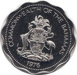 1976 10 CENTS BAHAMAS ( PROOF ) - SILVER WORLD COINS - Cambridgeshire Coins