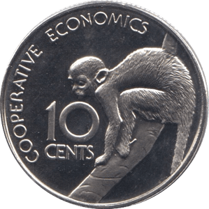 1976 10 CENTS GUYANA (PROOF) - WORLD COINS - Cambridgeshire Coins