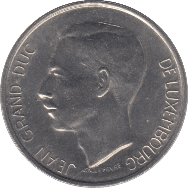 1976 10 FRANCS LUXEMBOURG - SILVER WORLD COINS - Cambridgeshire Coins