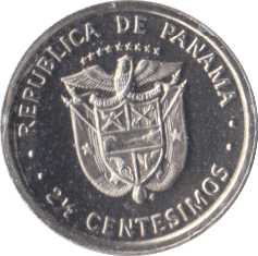 1976 2 1/2 CENTESIMOS PANAMA PROOF - WORLD COINS - Cambridgeshire Coins