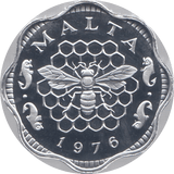 1976 3 MILS MALTA (PROOF) - WORLD COINS - Cambridgeshire Coins
